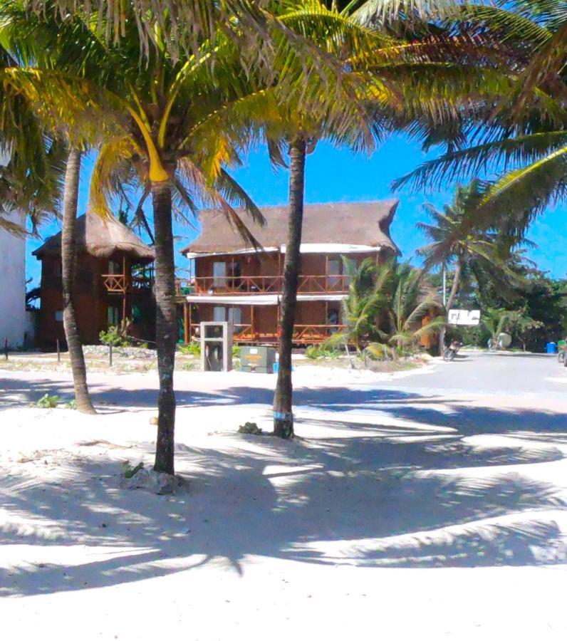 Palmeras De Mahahual Cabanas Kültér fotó