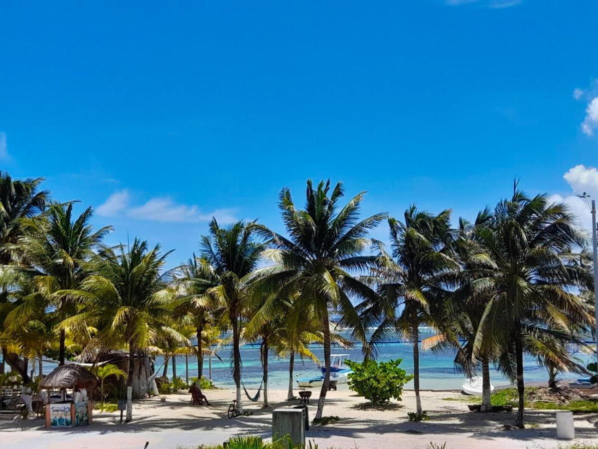 Palmeras De Mahahual Cabanas Kültér fotó