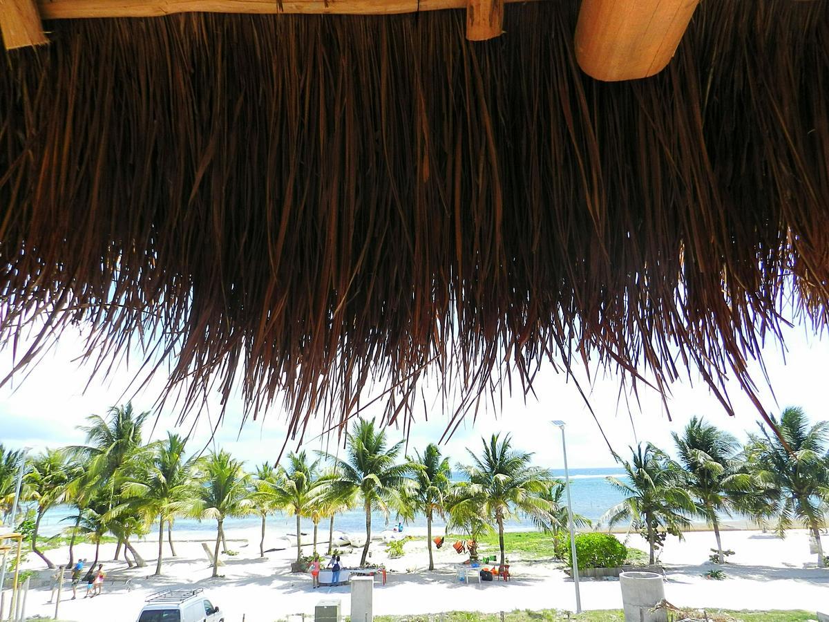 Palmeras De Mahahual Cabanas Kültér fotó