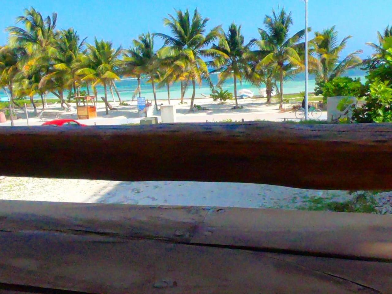 Palmeras De Mahahual Cabanas Kültér fotó