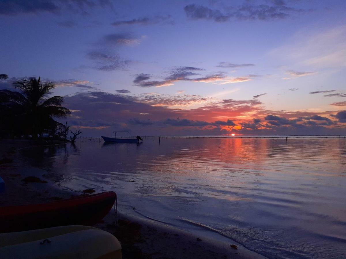 Palmeras De Mahahual Cabanas Kültér fotó